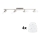 Eglo - LED Inbouwspot MY CHOICE 4xE14/4W/230V mat chroom/wit