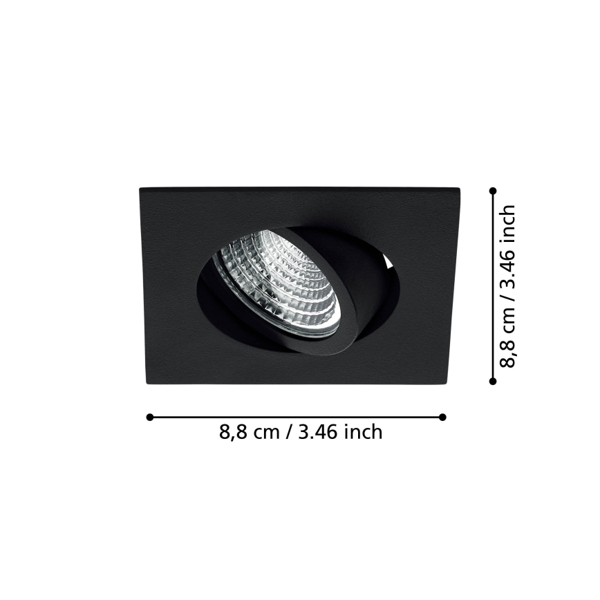 Eglo - LED Inbouwverlichting dimbaar SALICETO LED / 6W / 230V