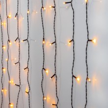 Eglo - LED Kerst Lichtgordijn voor Buiten 80xLED 1,3m IP44 warm wit