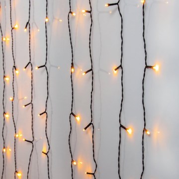 Eglo - LED Kerst Lichtgordijn voor Buiten 80xLED 1,3m IP44 warm wit
