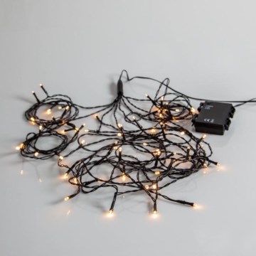 Eglo - LED Kerst Lichtketting voor Buiten 64xLED/1 functie 2,7m IP44 warm wit