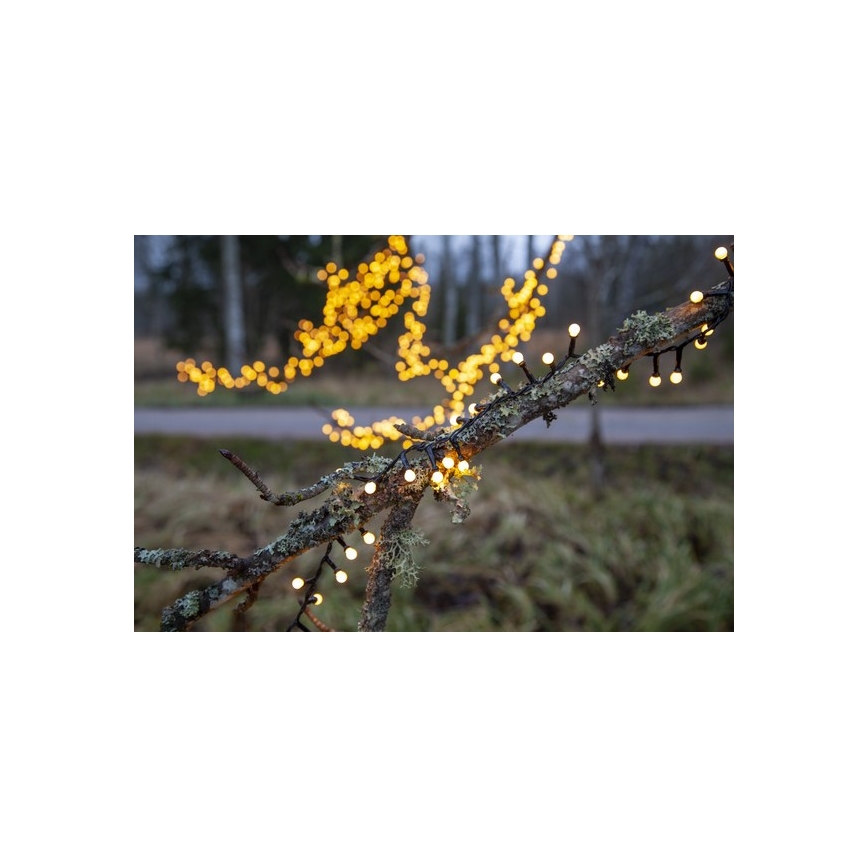 Eglo - LED Kerst Lichtketting voor Buiten 700xLED/1 functie 19m IP44 warm wit