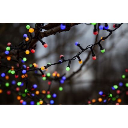 Eglo 472-53 - LED Kerst Lichtketting voor Buiten BERRY MINI 700xLED/8 functies 14m meerdere kleuren IP44