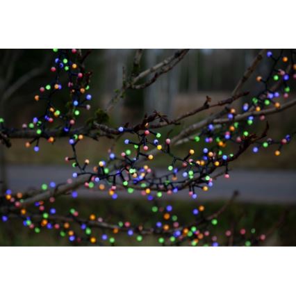 Eglo 472-53 - LED Kerst Lichtketting voor Buiten BERRY MINI 700xLED/8 functies 14m meerdere kleuren IP44