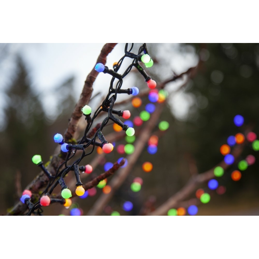 Eglo 472-53 - LED Kerst Lichtketting voor Buiten BERRY MINI 700xLED/8 functies 14m meerdere kleuren IP44