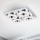Eglo - LED Kristallen plafondverlichting 4xLED/4W/230V