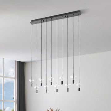 Eglo - LED-kroonluchter aan kabel 10xLED/2,6W/230V 2200/3000/4000K glanzend chroom