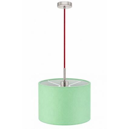 Eglo - LED-kroonluchter aan kabel TUNJA 1xE27/60W/230V Ø 20 cm groen/rood
