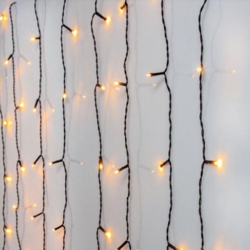Eglo - LED-lichtgordijn voor buiten, 120xLED, 1,3 m, IP44, warm wit