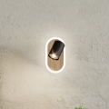 Eglo - LED-muurspot LED/7W/230V bruin/zwart