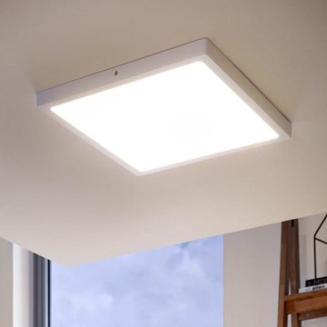Eglo - LED plafondlamp 1xLED/25W/230V wit, vierkant, 2500 lm, 40x40 cm