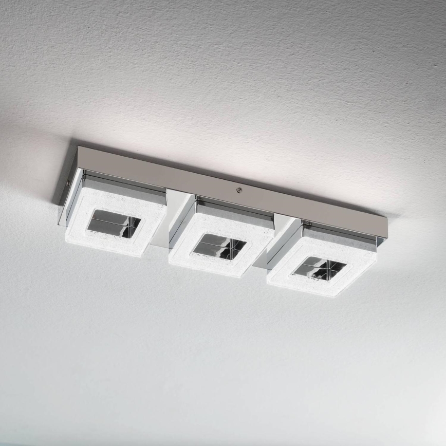 Eglo - LED Plafondlamp 3xLED/4W/230V
