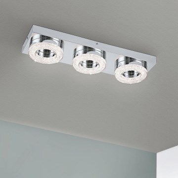 Eglo - LED Plafondlamp 3xLED/4W/230V