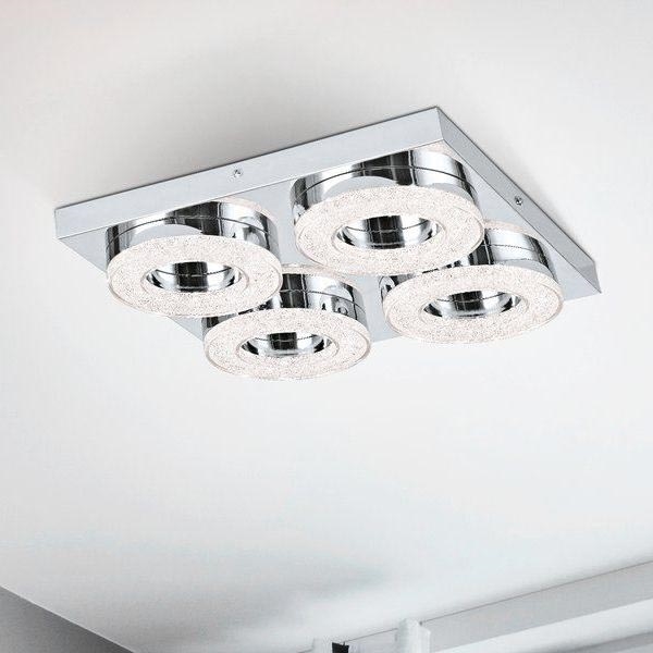 Eglo - LED Plafondlamp 4xLED/4W/230V