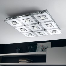 Eglo - LED Plafondlamp 9xGU10/3W/230V