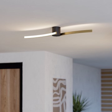 Eglo - LED Plafondlamp LED/12W/230V 4000K goud