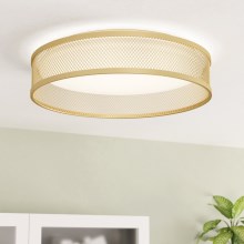 Eglo - LED Plafondlamp LED/20W/230V goud