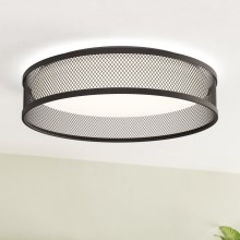 Eglo - LED Plafondlamp LED/20W/230V zwart