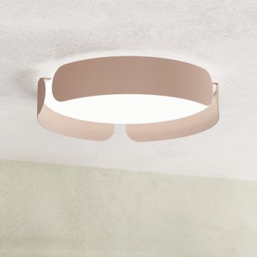 Eglo - LED-plafondlamp LED/20W/230V Ø 37 cm bruin