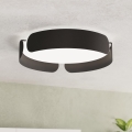 Eglo - LED-plafondlamp LED/20W/230V Ø 37 cm zwart