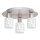 Eglo - LED Plafondlamp MY CHOICE 3xE14/4W/230V mat chroom/wit