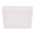 Eglo - LED plafondlamp voor badkamer LED/20,5W/230V IP44 wit 28,5x28,5 cm