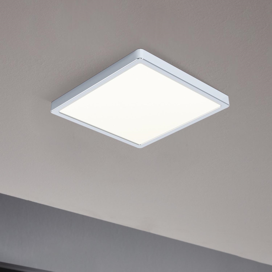 Eglo - LED plafondlamp voor badkamer LED/20W/230V IP44 28,5x28,5 cm