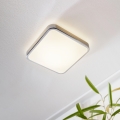 Eglo - LED-plafondlamp voor de badkamer LED/16W/230V IP44