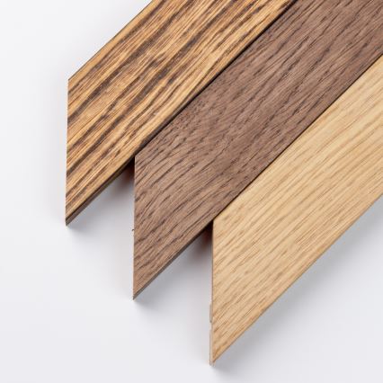 Eglo - LED RGB Dimbaar bevestigd lichtpaneel SALOBRENA-C WOOD LED/30,5W/230V 2700-6500K 64x64 cm donkerbruin + afstandsbediening