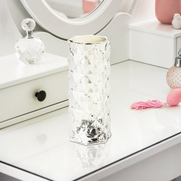 Eglo - LED RGB dimbare aanraakgevoelige oplaadbare tafellamp LED/800 mAh helder