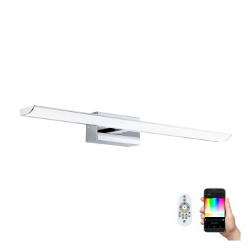 Eglo - LED RGB dimbare badkamerverlichting LED/15,6W/230V IP44 + afstandsbediening