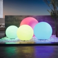 Eglo - LED RGB Dimbare buitenlamp 1xE27/9W/230V 2700-6500K IP65 Ø500