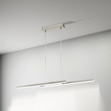 Eglo - LED RGB Dimbare hanglamp aan kabel FRAIOLI-C 2xLED/17W/230V