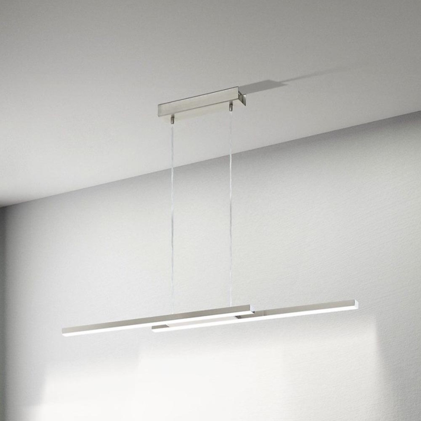 Eglo - LED RGB Dimbare hanglamp aan kabel FRAIOLI-C 2xLED/17W/230V