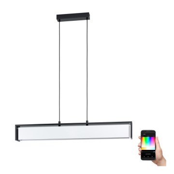 Eglo - LED RGB Dimbare hanglamp aan kabel VALDELAGRANO-C LED/33,6W/230V