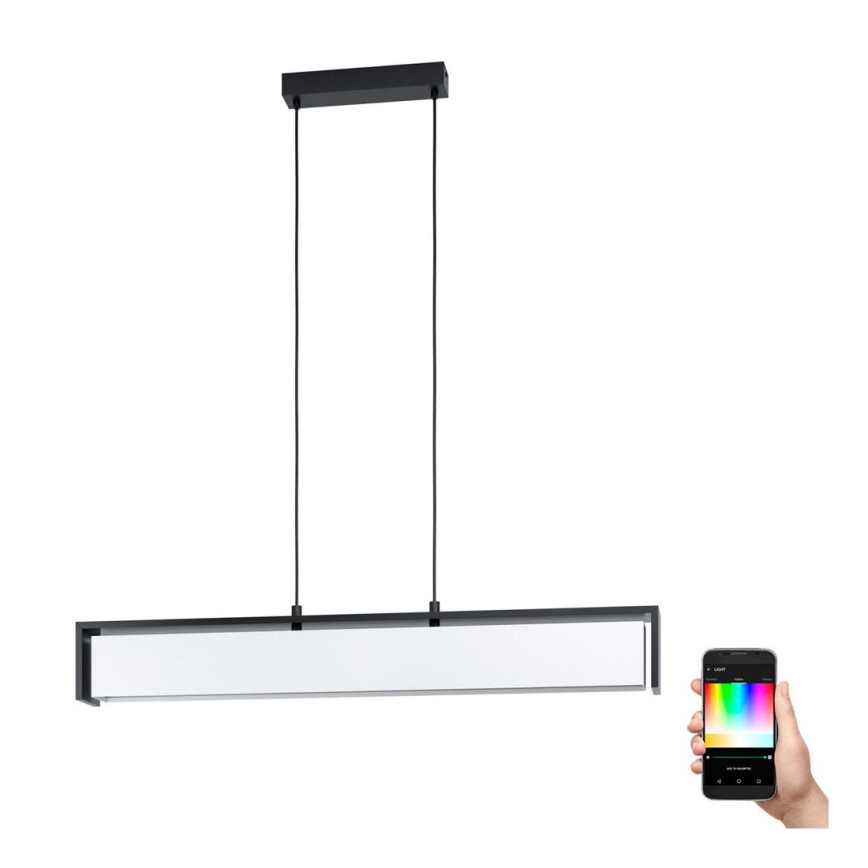 Eglo - LED RGB Dimbare hanglamp aan kabel VALDELAGRANO-C LED/33,6W/230V