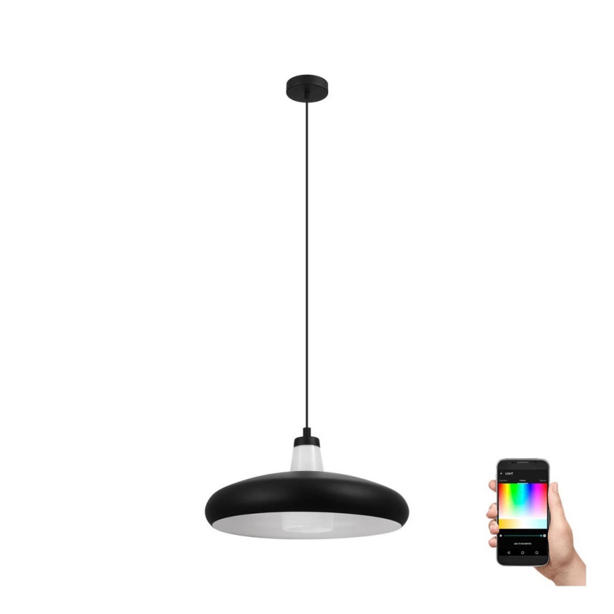 Eglo - LED RGB Dimbare hanglamp aan koord TABANERA-C 1xE27/9W/230V