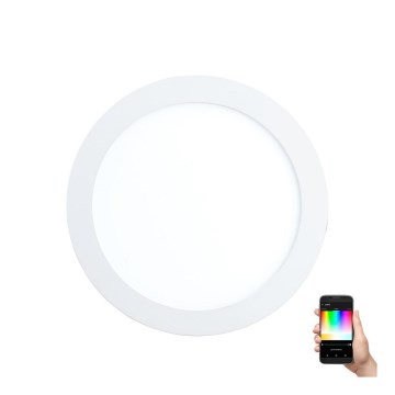 Eglo - LED RGB Dimbare inbouwspot FUEVA-C LED/10,5W/230V
