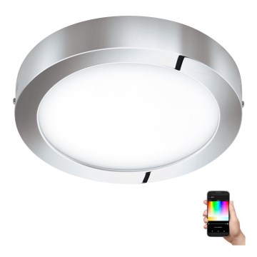 Eglo - LED RGB Dimbare plafondlamp FUEVA-C LED/21W/230V