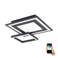 Eglo - LED RGB Dimbare plafondlamp SAVATAEILA-C LED/20W/230V