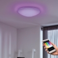 Eglo - LED RGB Dimbare wand- en plafondlamp GIRON-C LED/17W/230V