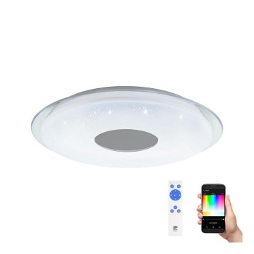 Eglo - LED RGB plafondlamp dimbaar LANCIANO-C LED/38W/230V + AB