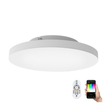 Eglo - LED RGB plafondlamp dimbaar TURCONA-C LED/20W/230V + AB