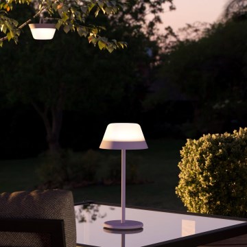 Eglo - LED RGBW Dimbaar aanraken buitenshuis lamp 2in1 LED/1,5W/5V 2600 mAh IP54 paars
