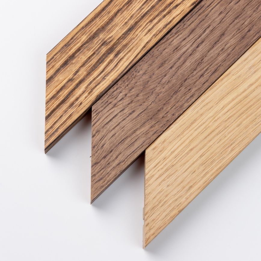 Eglo - LED RGBW dimbaar opbouwpaneel SALOBRENA-C WOOD LED/16W/230V 2700-6500K 34x34 cm donkerbruin + afstandsbediening