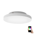 Eglo - LED RGBW Dimbaar plafondlamp LED/15,7W/230V ZigBee