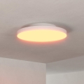 Eglo - LED RGBW Dimbaar plafondlamp LED/22,4W/230V ZigBee