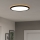 Eglo - LED RGBW Dimbare badkamer plafondlamp LED/18,5W/230V 2700-6500K pr.38,9cm IP44 zwart ZigBee