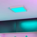 Eglo - LED RGBW dimbare badkamerplafondlamp LED/10,5W/230V 2700-6500K 22x22 cm IP44 wit