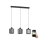 Eglo - LED RGBW Dimbare hanglamp aan een koord 3xLED/3,7W/230V 2700-6500K
